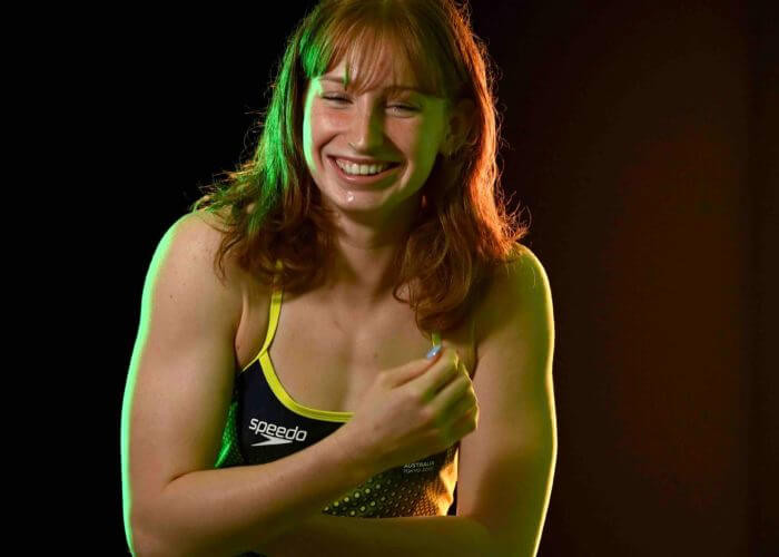 Mollie O’Callaghan having the time of her life. Photo Courtesy: Delly Carr (Swimming Australia) Mollie O’Callaghan having the time of her life. Photo Courtesy: Delly Carr (Swimming Australia)
