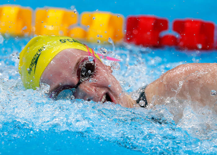 FREESTYLER: Mollie O will be chasing individual spots in 2022. Photo Courtesy: Delly Carr (Swimming Australia).