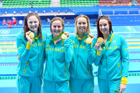 2016 Rio Olympics - Gold Women's 4X100m Freestyle